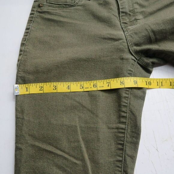 Blue Spice Skinny Leg Jeans Size 3 Green Denim Stretch Cotton Blend - Picture 10 of 13